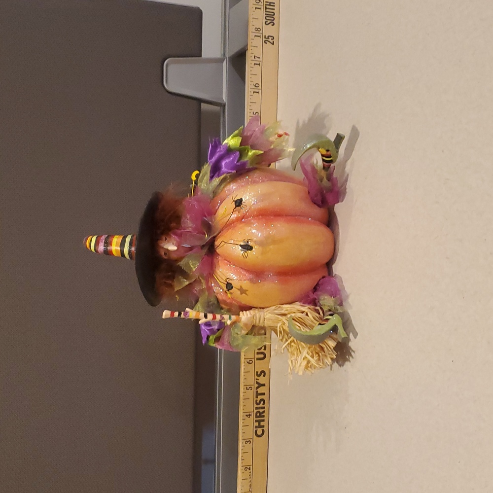 Patience Brewster Dept 56 Whimsical Pumpkin Witch